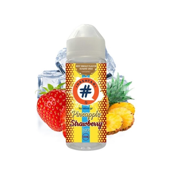 Hashtag Flavor Shot Pineapple Strawberry 24/120ml - Χονδρική